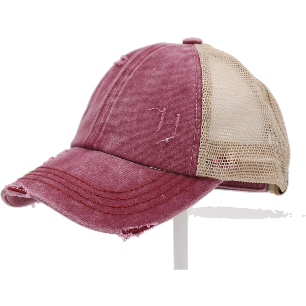 Washed Denim Hats