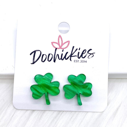 Shamrock Studs